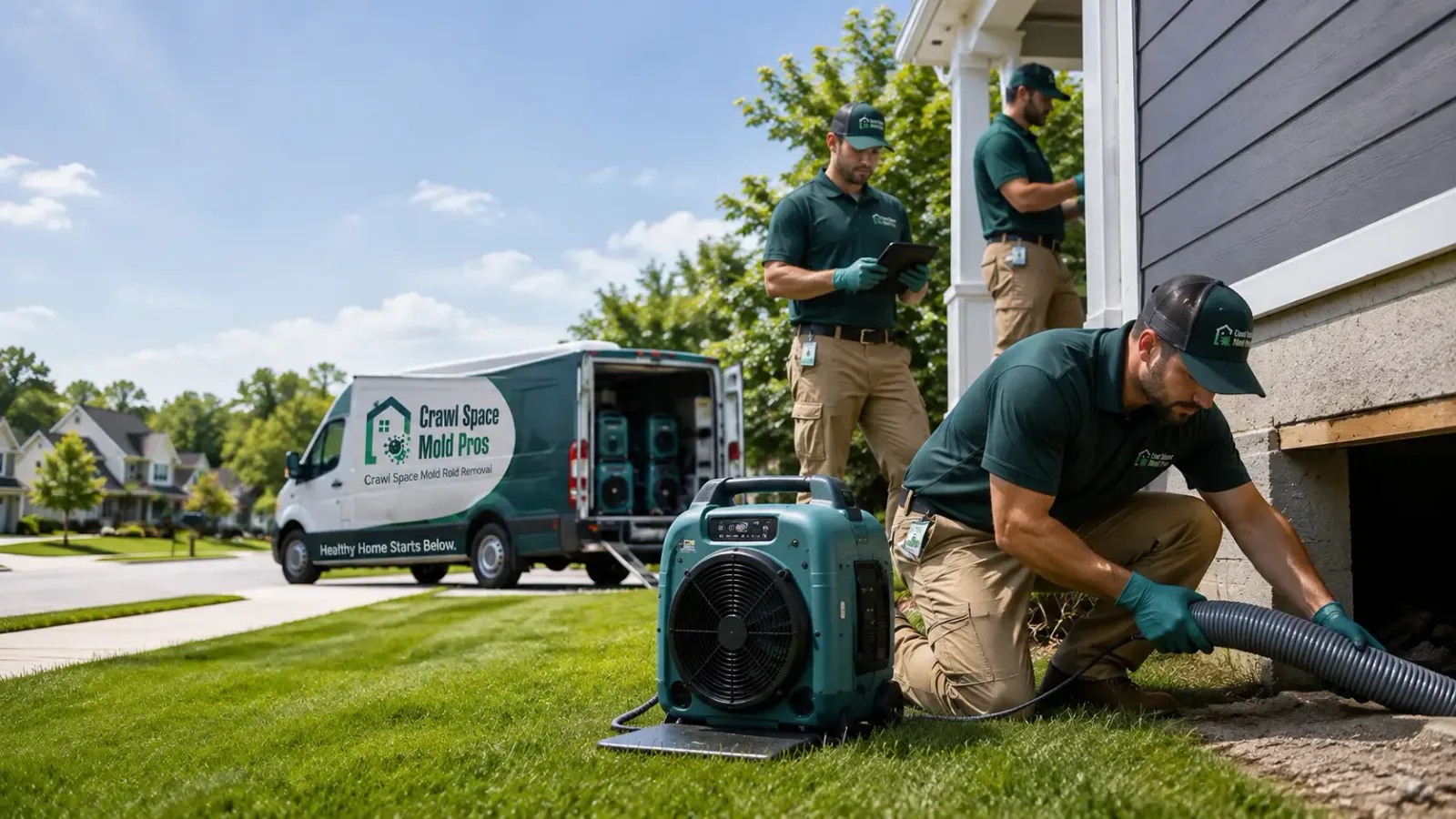 Crawl Space Mold Removal in Felda, FL